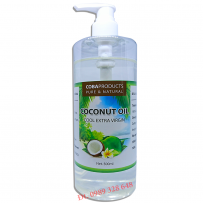 Dầu dừa nguyên chất ép lạnh cô ba 500ml